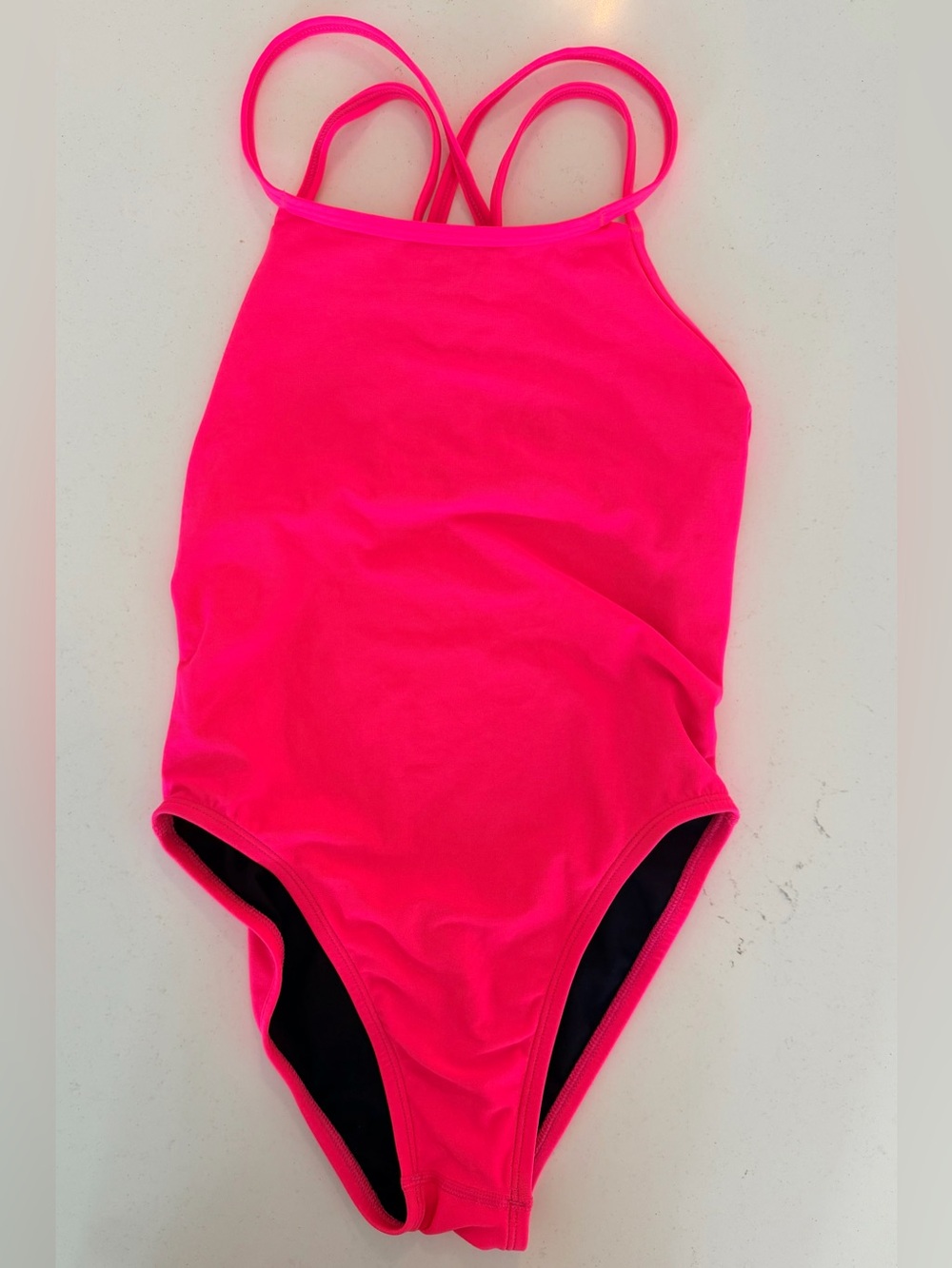 Jolyn Clothing Neon Pink One-Piece Swimsuit